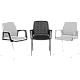 Visitor chair Carmen 1138 CH - light gray