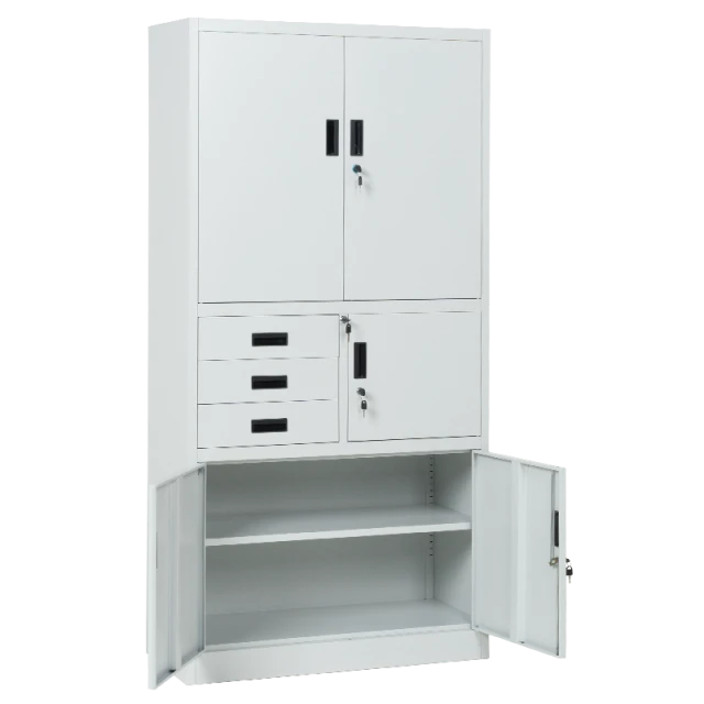 Μεταλλικό ντουλάπι Carmen CR-1281 E K - γκρι