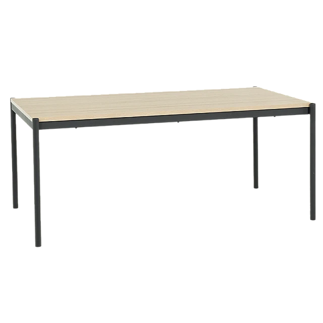 Dining table KIRUNA - beech / black