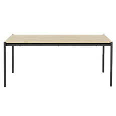 Dining table KIRUNA - beech / black