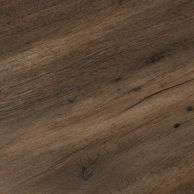 Dining table LUDVIKA - walnut / black