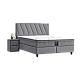 Upholstered bedroom with mattress SIESTA 160 x 200 - anthracite 13