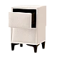 Bedroom bedside table MATHILDA - cream 02