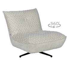 Armchair TREVISO - cream