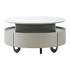 Coffee table TARIA - white-cappuccino