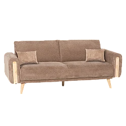 Sofa bed - three-seater GOMA - brown E40