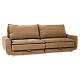 Sofa bed - three-seater BALAMBA - ocher H37