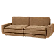 Sofa bed - three-seater BALAMBA - ocher H37