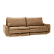 Sofa bed - three-seater BALAMBA - ocher H37