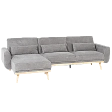 Corner sofa bed VIVI - gray V11