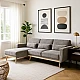 Corner sofa bed VIVI - gray V11