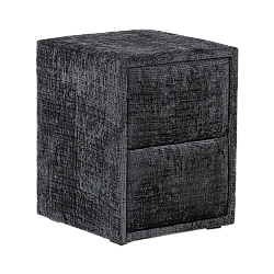 CANCUN bedroom bedside table - gray 18