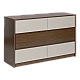 NAVOTAS chest of drawers - cappuccino