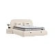 Υπνοδωμάτιο με ταπετσαρία και στρώμα FABER 140 x 200 - latte 06