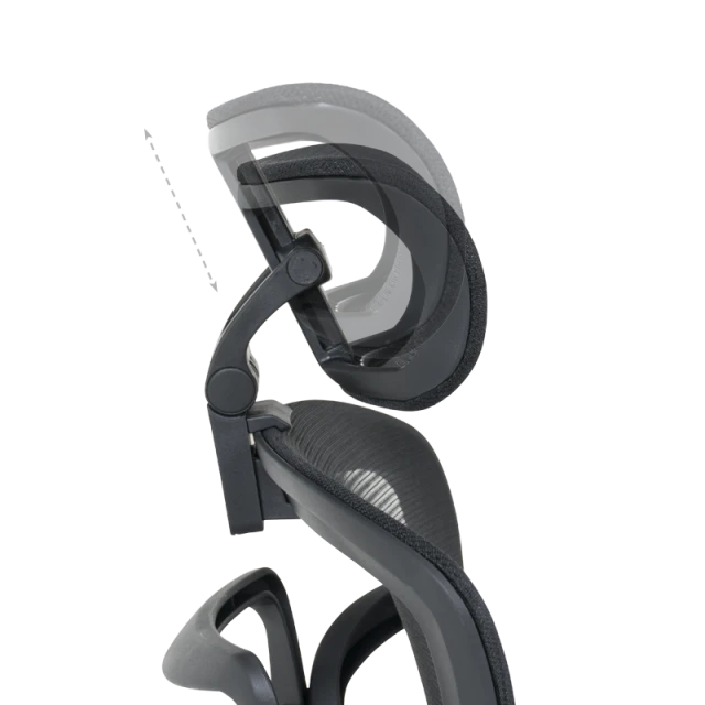 Ergonomic chair Carmen 7589 - black