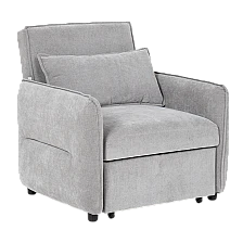 AKETI reclining armchair - gray M11