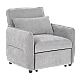 AKETI reclining armchair - gray M11