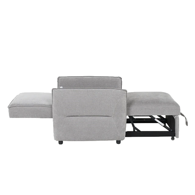 Разтегателен фотьойл AKETI - сив М11