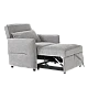 AKETI reclining armchair - gray M11