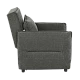 AKETI reclining armchair - dark gray M18