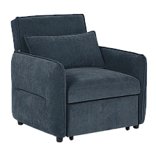 AKETI reclining armchair - blue M86