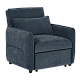 AKETI reclining armchair - blue M86