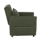 AKETI reclining armchair - dark green M77