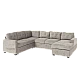 Corner sofa bed IKELA - beige