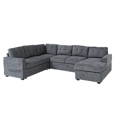 Corner sofa bed IKELA - gray