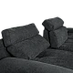 Corner sofa POKO - graphite C21