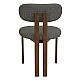 Трапезен стол GARO - сив 97 WAL
