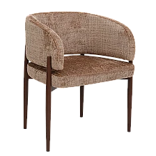 Dining chair RIMAR - brown 18 WAL