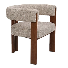 Dining chair DOMAR - brown 170 RS2