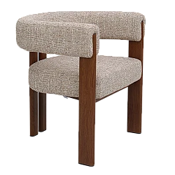 Dining chair DOMAR - brown 170 RS2
