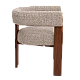 Dining chair DOMAR - brown 170 RS2