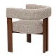 Dining chair DOMAR - brown 170 RS2
