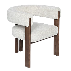 DINING CHAIR DOMAR - BEIGE 6 WAL