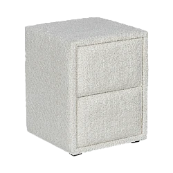 Bedroom bedside table COMO - cream AN