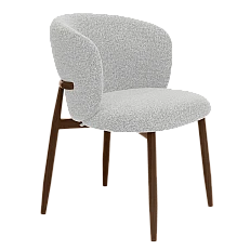 Dining chair LETEN - gray 452 WAL
