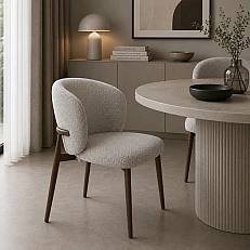 Dining chair LETEN - gray 452 WAL