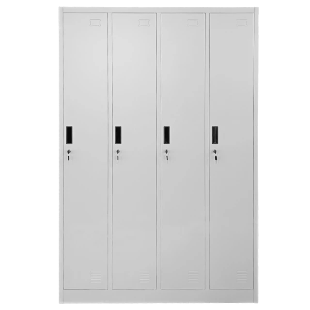 Metal cabinet Carmen CR-1242-4 J - gray