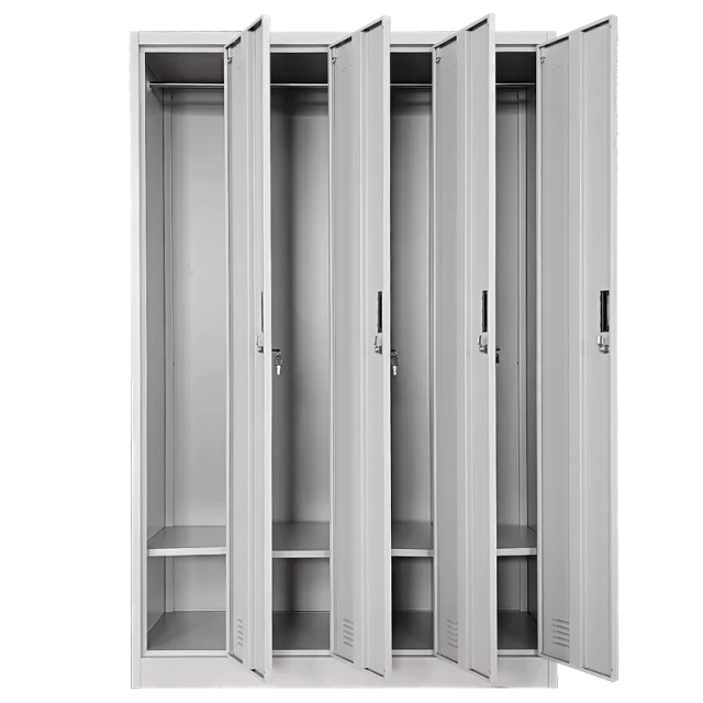 Metal cabinet Carmen CR-1242-4 J - gray