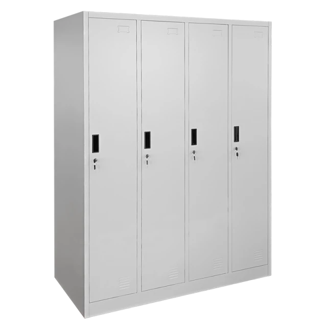 Metal cabinet Carmen CR-1242-4 J - gray
