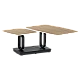 VIGIA coffee table - butter walnut