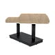VIGIA coffee table - butter walnut