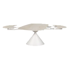 DINING TABLE UPATA - TRAVERTINE - CERAMICS