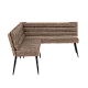 Kitchen corner IKSAN - brown R38