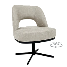 Dining chair POLVA - cream 110