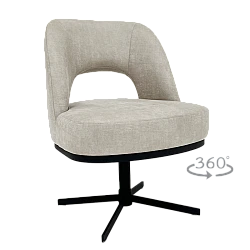 Dining chair POLVA - cream 110