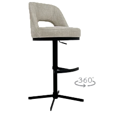 Bar stool KUNDA - cream 110